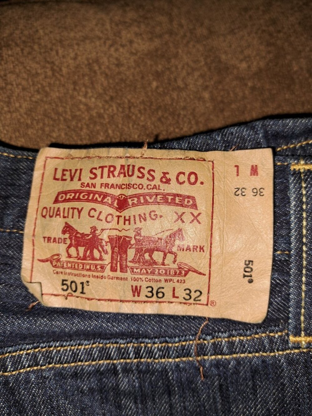 Vintage 501 button fly Levi's